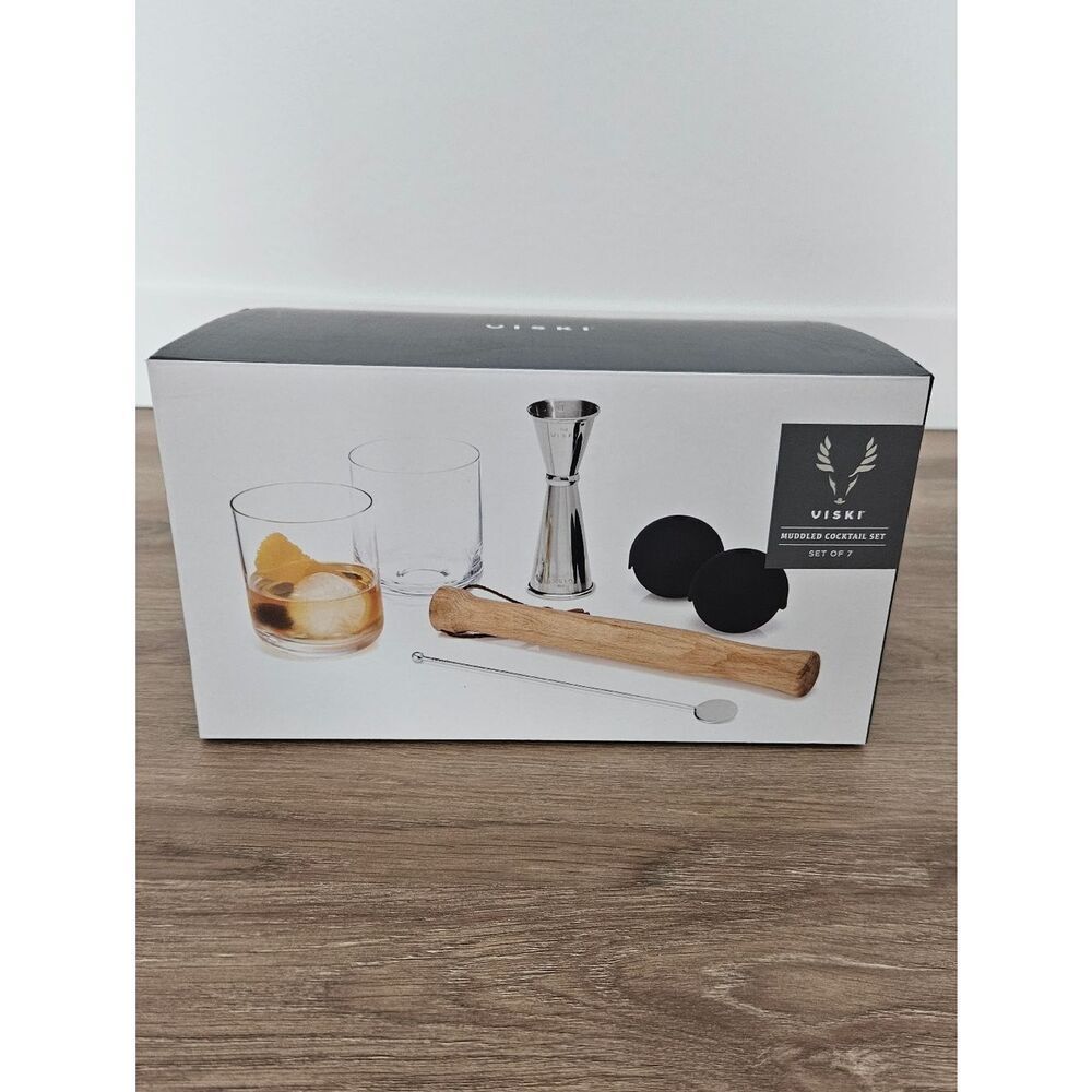 Viski Muddled Cocktails Set - 7 Pieces